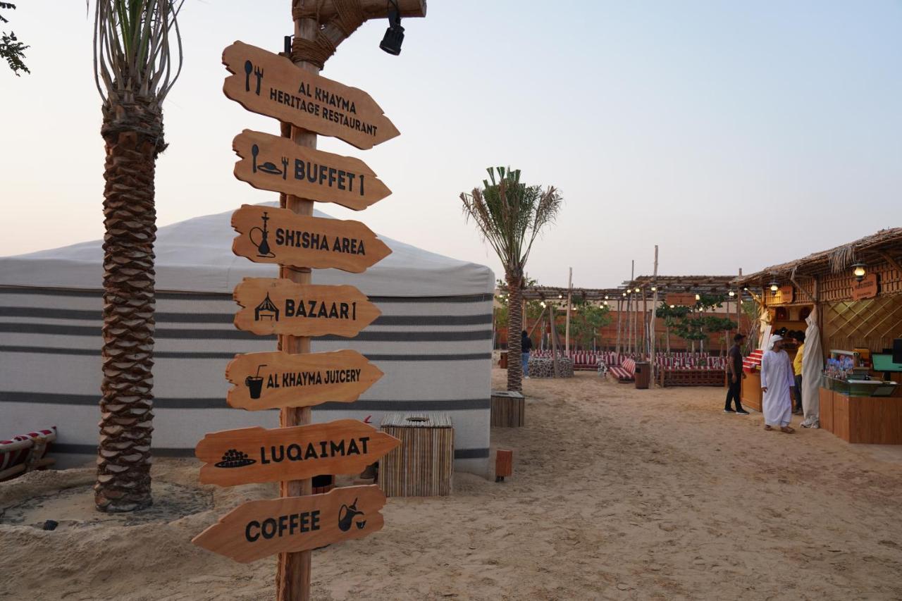 Готель Al Khayma Camp "Elite Glamping & Dining In Experience" Hunaywah Екстер'єр фото