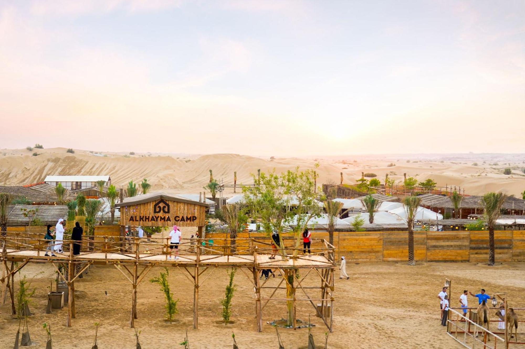 Готель Al Khayma Camp "Elite Glamping & Dining In Experience" Hunaywah Екстер'єр фото